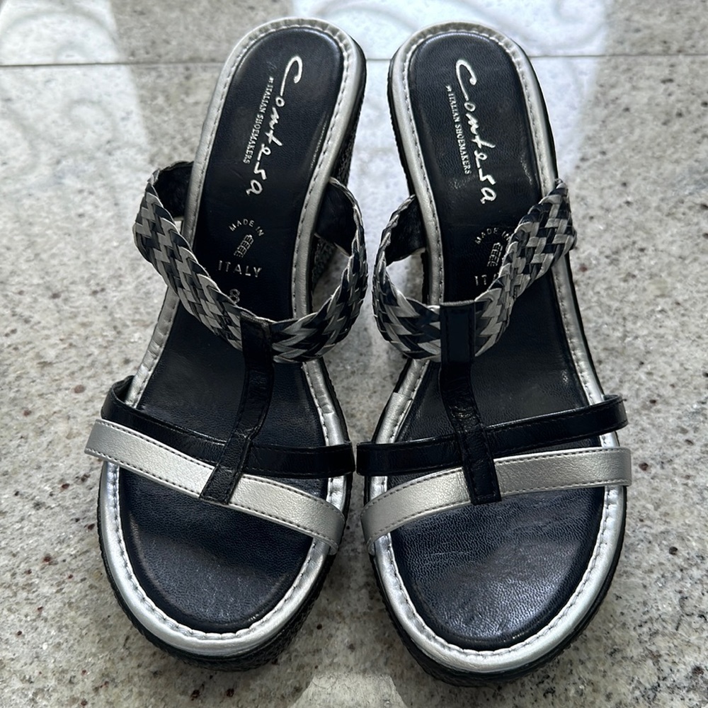 Sandal Wedges Size 8 Contesa